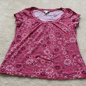 Western Scoop Neck Tee